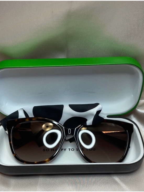 kate spade Tortoise Brown Gradient Lens Cat-Eye Sunglasses NWT main image 15